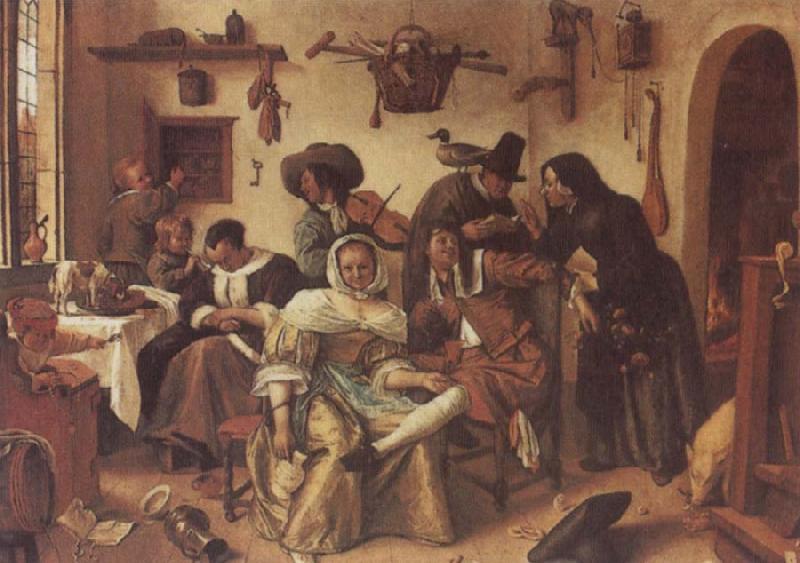 Jan Steen Beware of Luxury